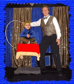 Mark A.S. Dolson Leviation of Birthday Child mark dolson puppet shows magic magicians